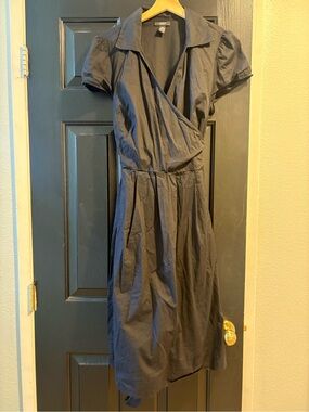 Alfani Wrap-Front Midi Dress